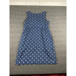 Joe‎ Fresh Blue White Design Dress Womens Sz 10